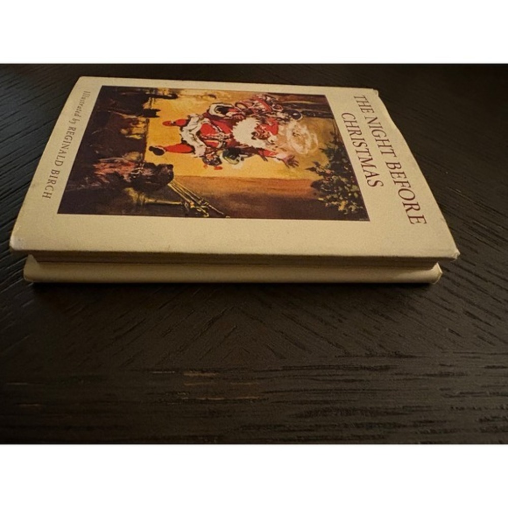 The Night Before Christmas Clement C Moore Reginald Birch Harcourt Hardcover - Picture 6 of 7